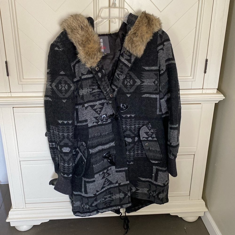 Heavy Hooded Winter Coat